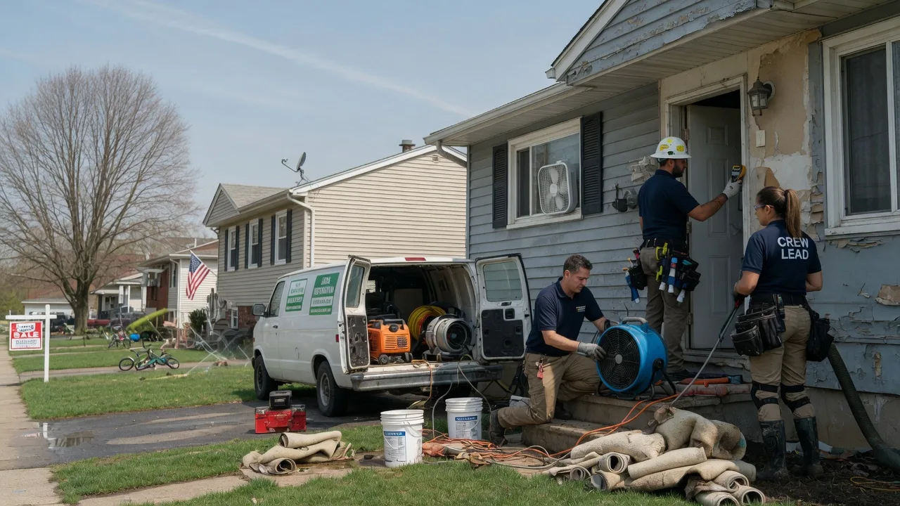 Flood Cleanup in Adkins, TX near me