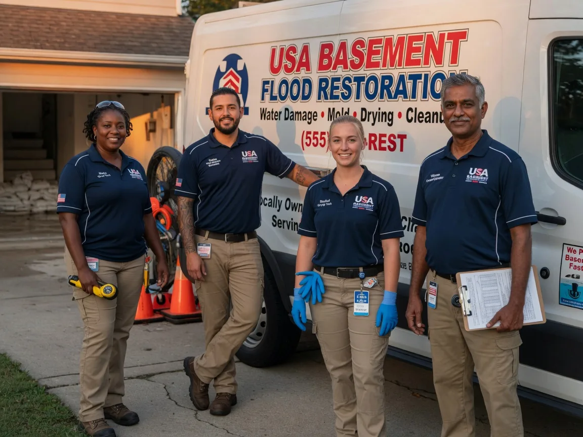 Basement Flood Cleanup company in Adkins, TX